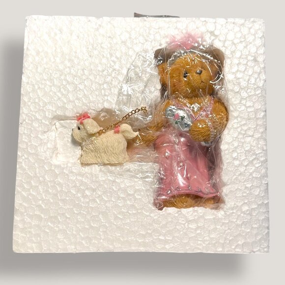 Cherished Teddies Club Membear 2000 Figurine Set With Display Box & Accessories - Picture 2 of 15